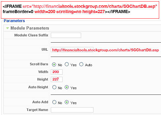 Insert Iframe code in Joomla module-05