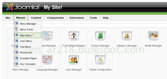 Adjusting Joomla Frontpage 02