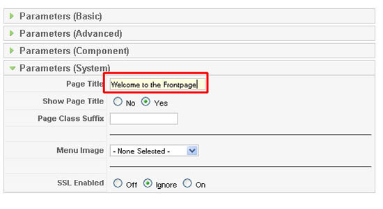 how to remove welcome to the frontpage 04